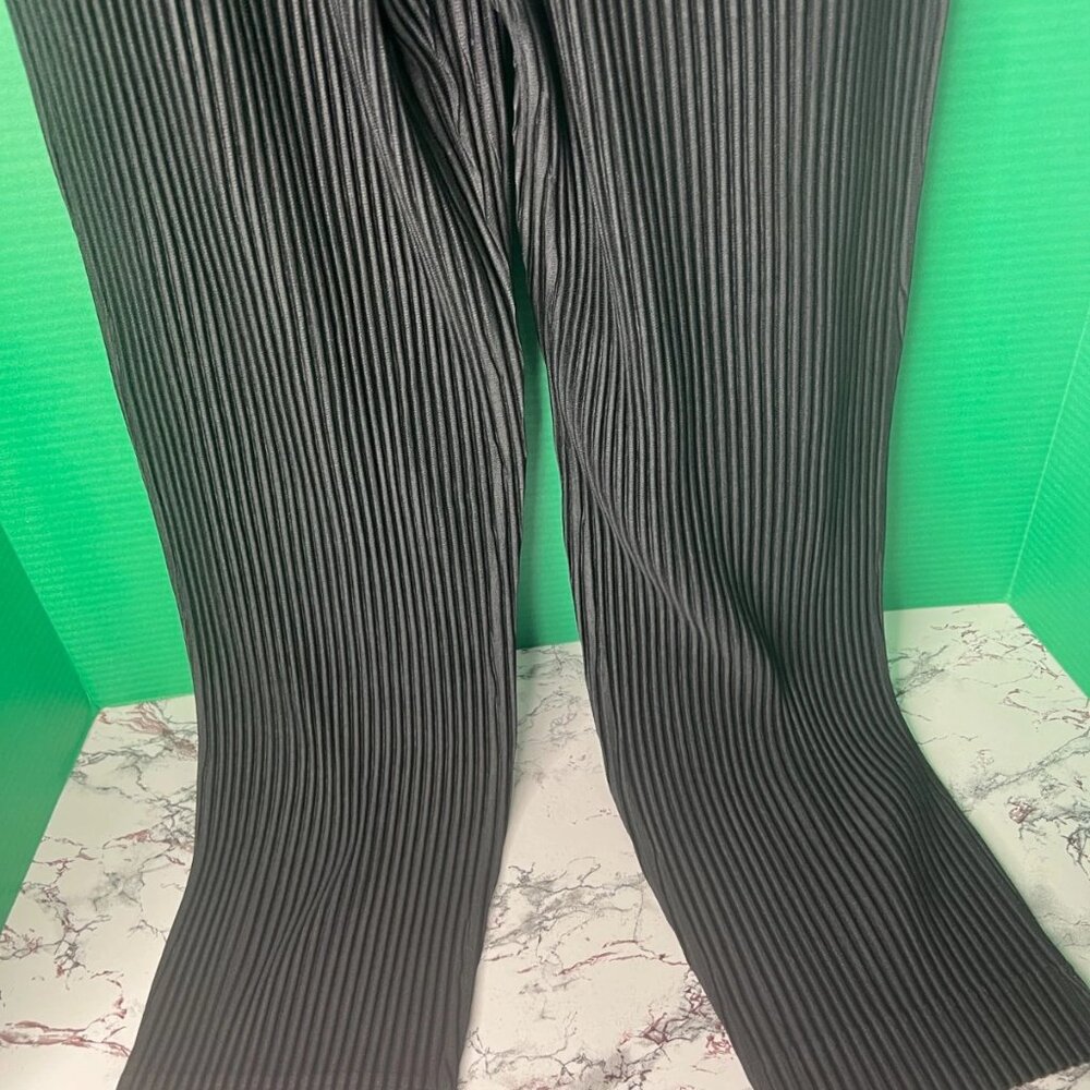 Homme Plissé Issey Miyake Pleated Pants Black size 2 - Picture 5 of 16